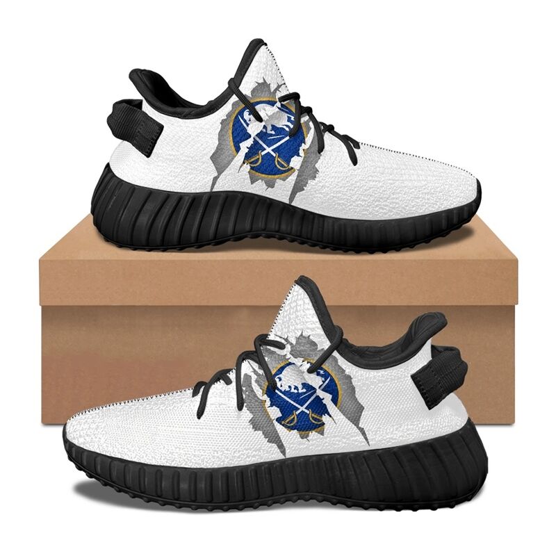 Customize NHL Buffalo Sabres Fans Sports Shoes Full Printed Yeezy Style Unisex Sneakers SA224594_31153WK6B