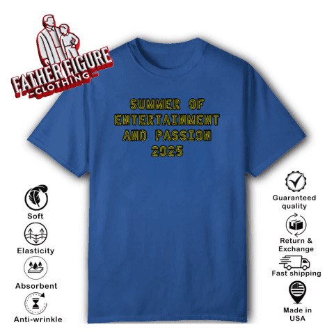 Summer Of Entertainment And Passion 2025 T-Shirt