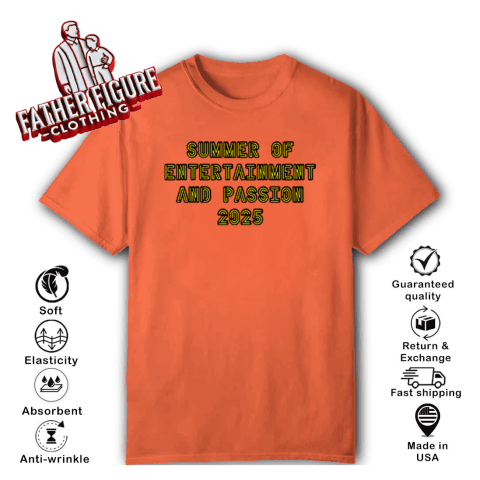 Summer Of Entertainment And Passion 2025 T-Shirt