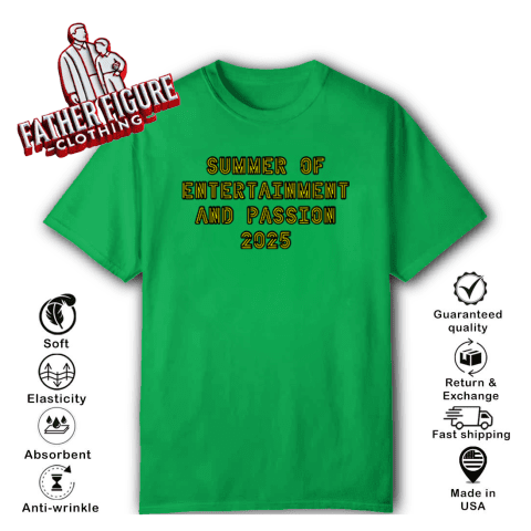 Summer Of Entertainment And Passion 2025 T-Shirt