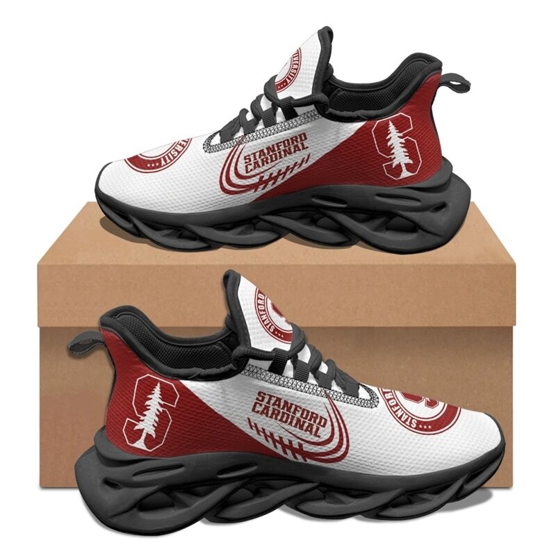 Custom College High School Students Casual Shoes Yeezy Style Outdoor Sports Sneakers Stanford Cardinal01WK9B