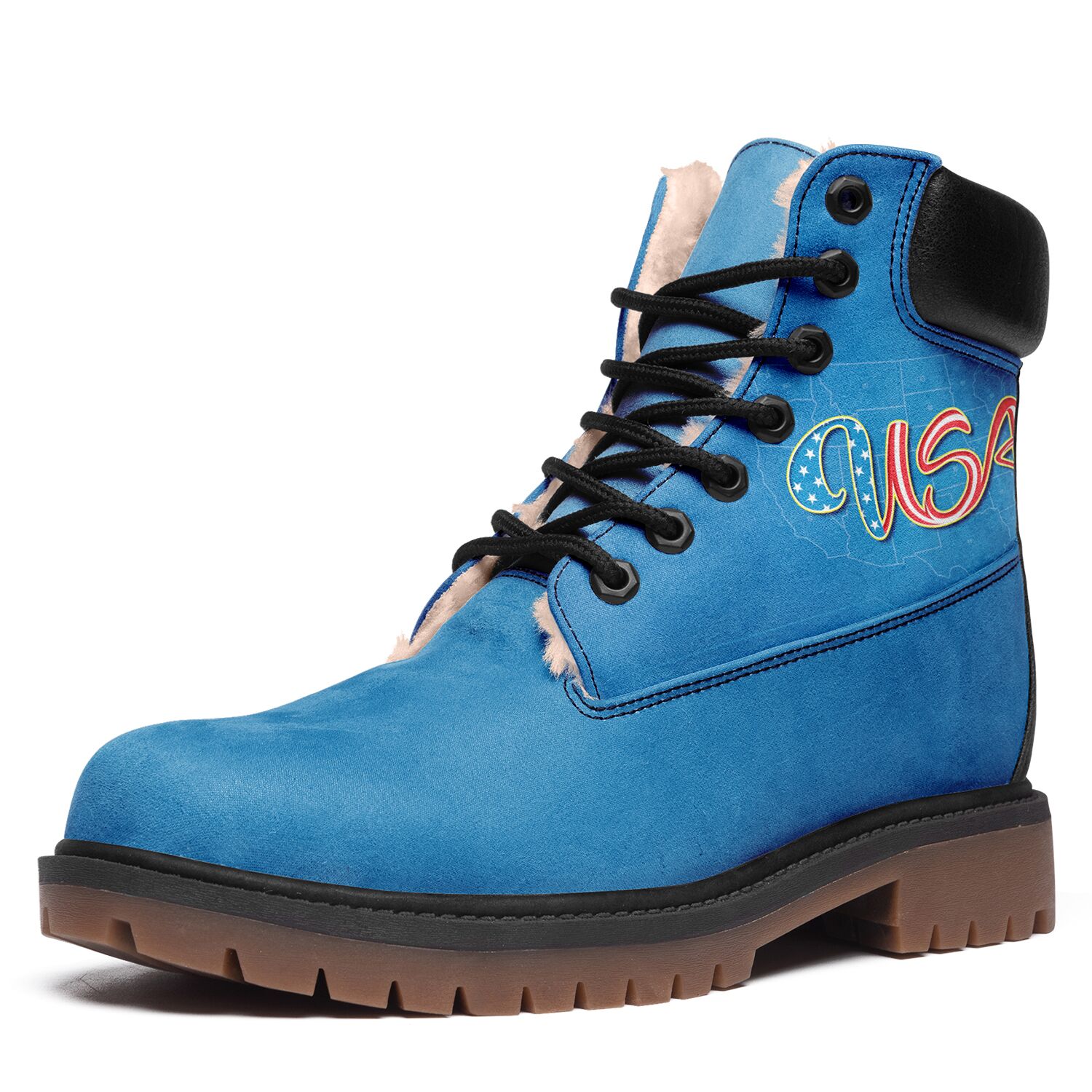 Customize America Flag Design Timboot Limited US Fans Winter Boot VB19100101401