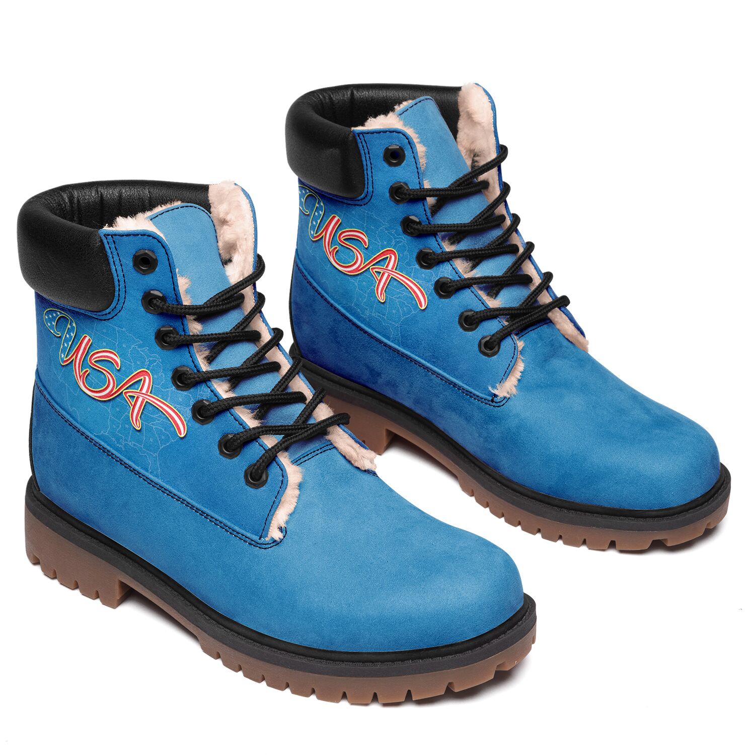 Customize America Flag Design Timboot Limited US Fans Winter Boot VB19100101401