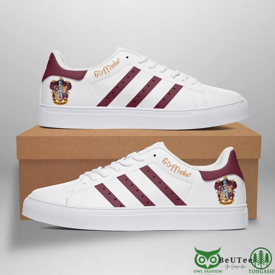 HARRY POTTER Gryffindor White Stan Smith Shoes - Yeezy Store