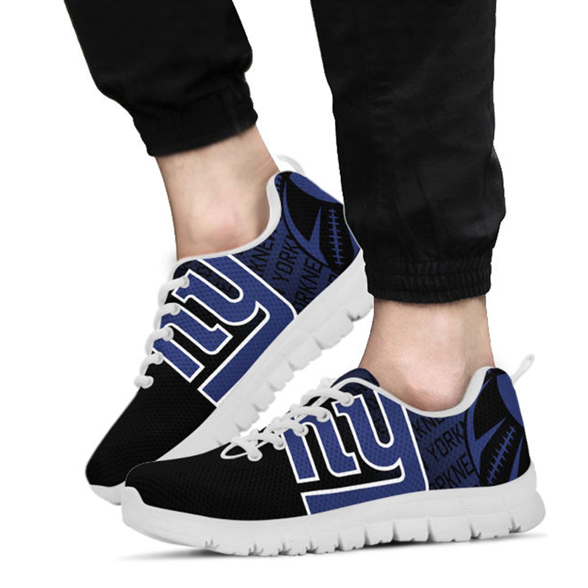 New York Giants Custom 3D Print Men Women Running Sneakers Flats Adults Casual Flat Shoes Sports H9555